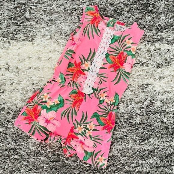 EUC | Baby Girl’s Floral Romper - Picture 1 of 4